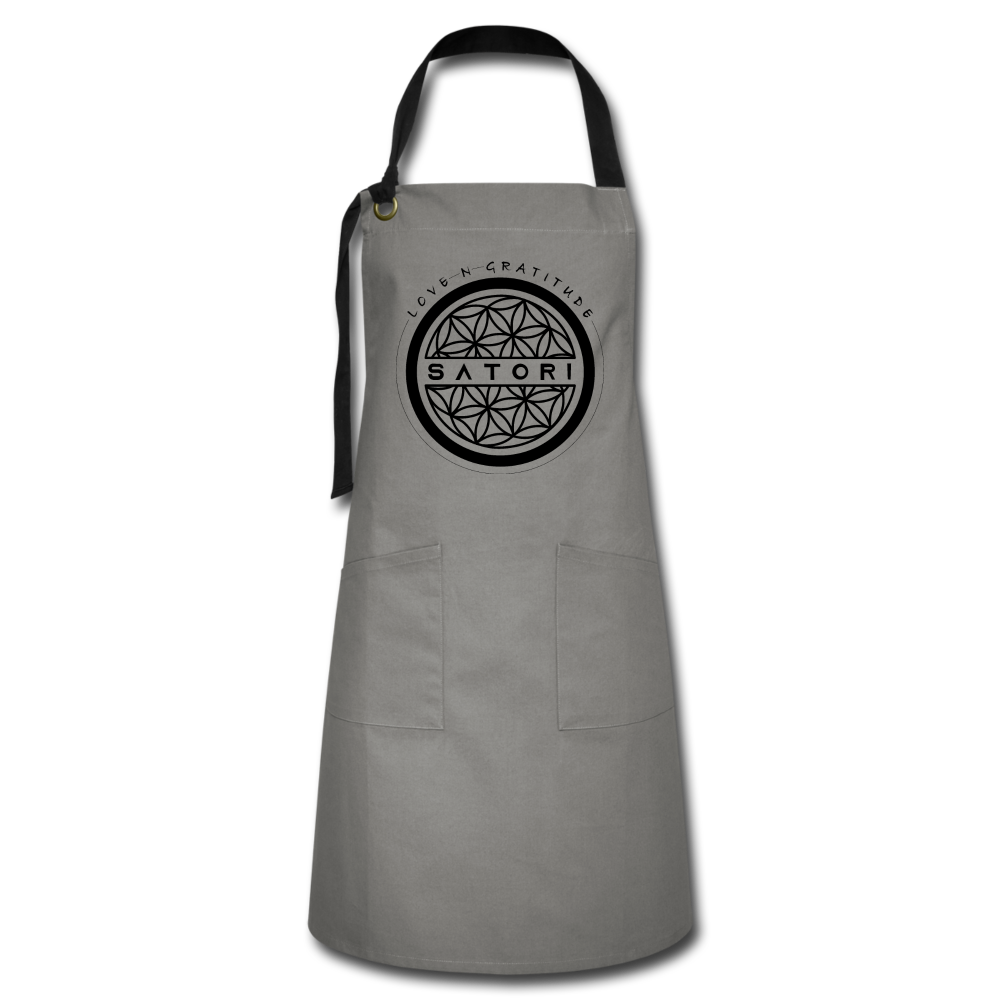Artisan Apron - gray/black