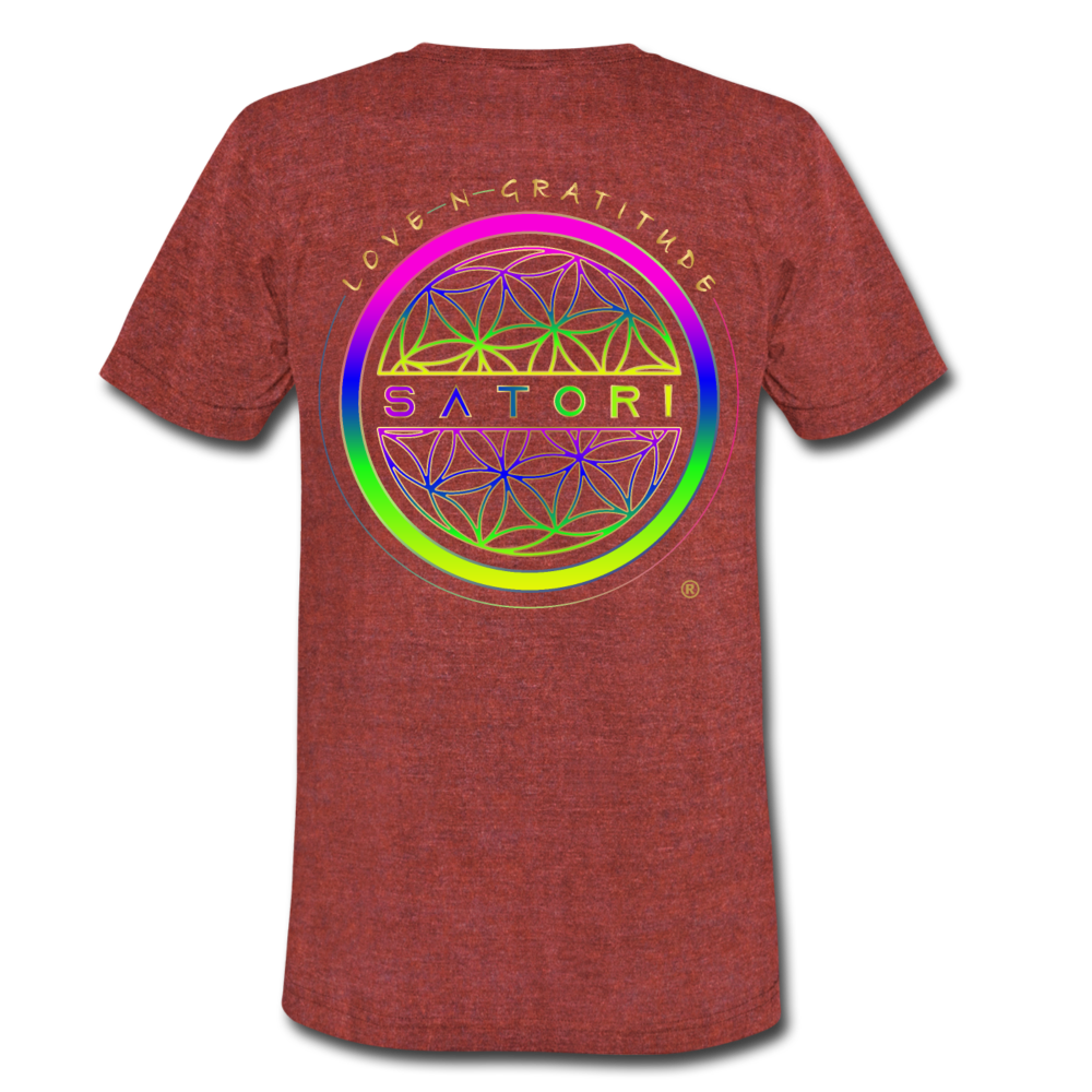 Unisex ComfortWash Garment Dyed T-Shirt - heather cranberry