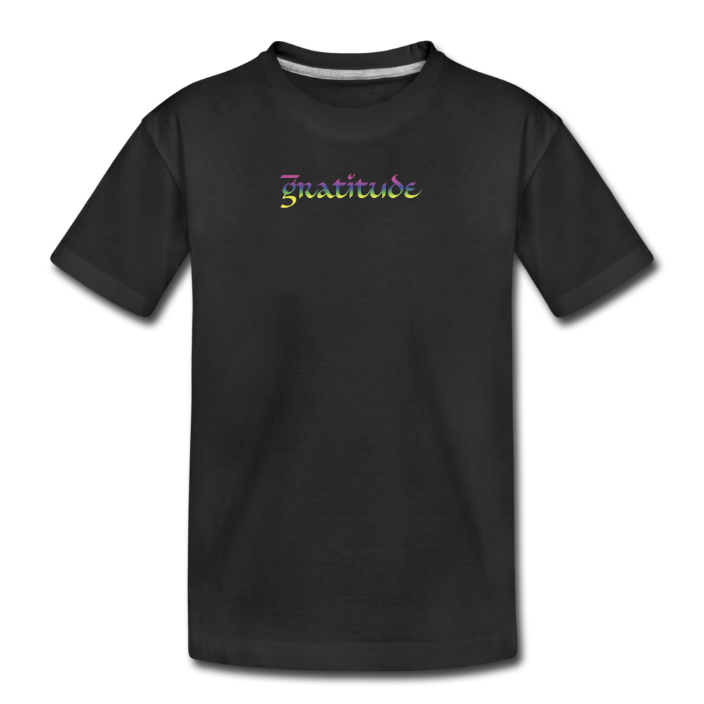 Kid’s Premium Organic T-Shirt - black