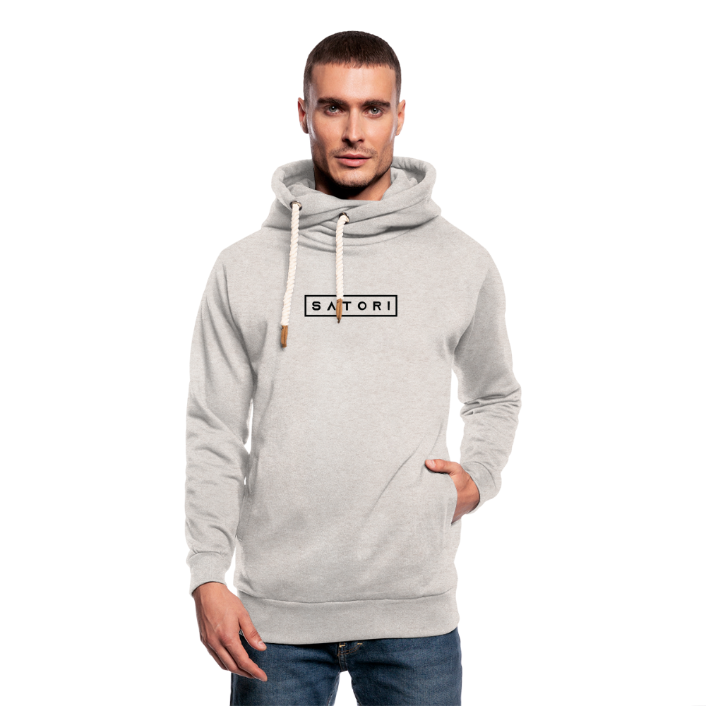 Shawl Collar Hoodie Satori - heather oatmeal