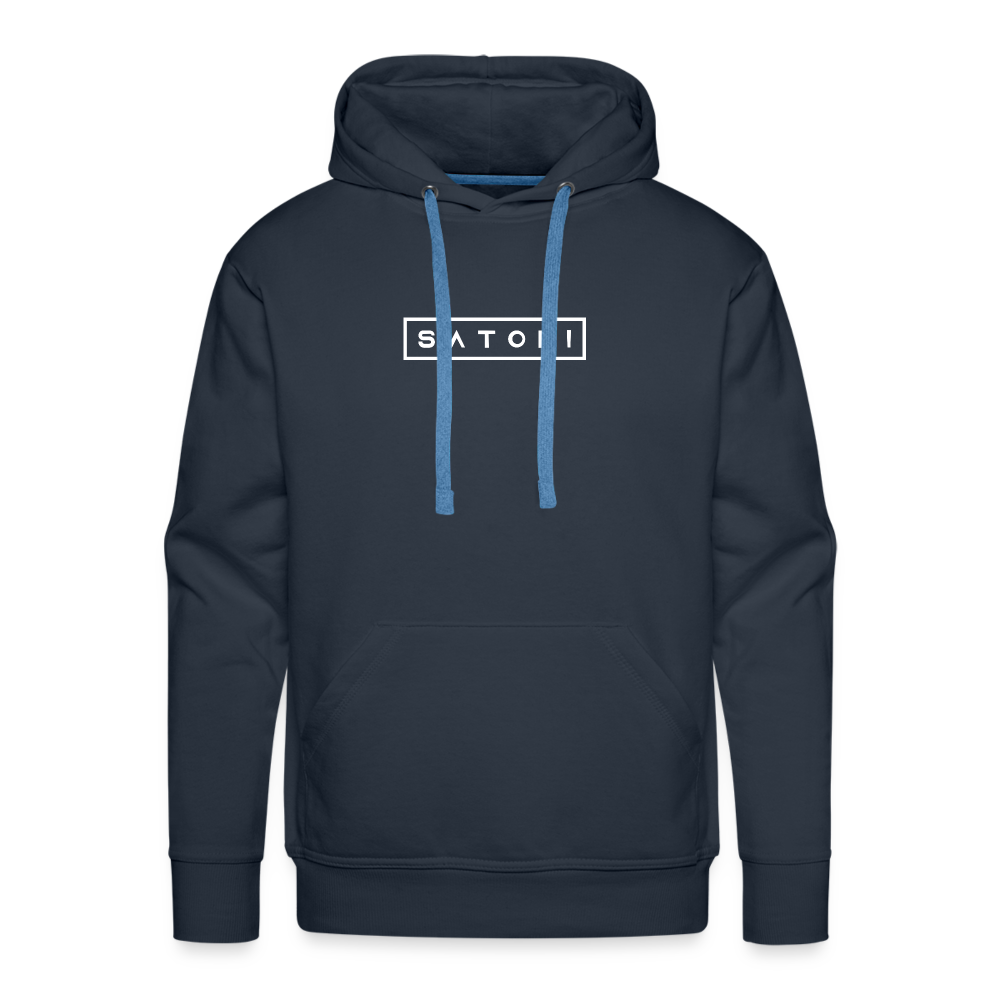 Men’s Premium Hoodie Satori Logos - navy