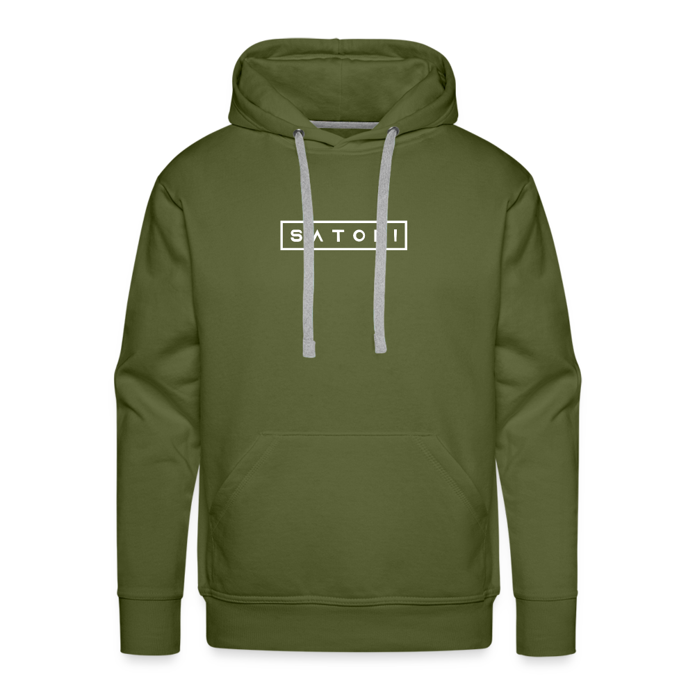 Men’s Premium Hoodie Satori Logos - olive green