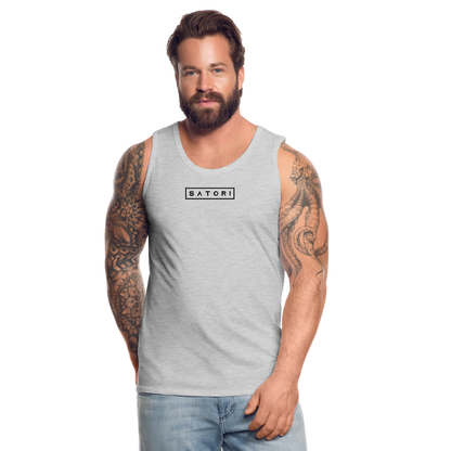 Men’s Premium Tank - heather gray