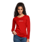 Women's Premium Long Sleeve T-Shirt - red