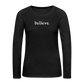 Women's Premium Long Sleeve T-Shirt - charcoal grey