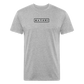 Fitted Cotton/Poly T-Shirt by Next Level - heather gray