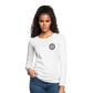 Women's Premium Long Sleeve T-Shirt Logo, Positive Sleeves - white