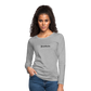 Women's Premium Long Sleeve T-Shirt - heather gray