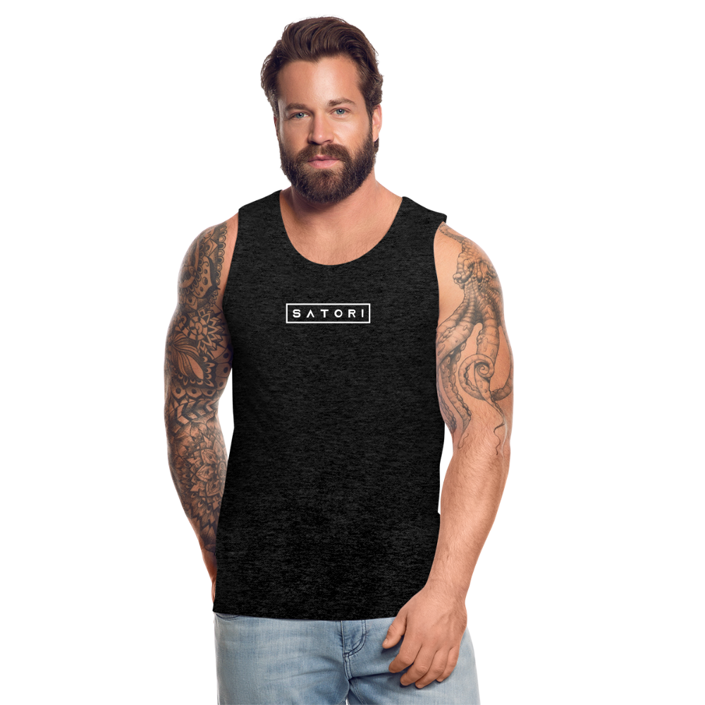 Men’s Premium Tank Gratitude - charcoal grey