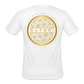 Men’s Moisture Wicking Performance T-Shirt Logo on Back - white