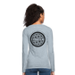 Women's Premium Long Sleeve T-Shirt Logo, Positive Sleeves - heather ice blue