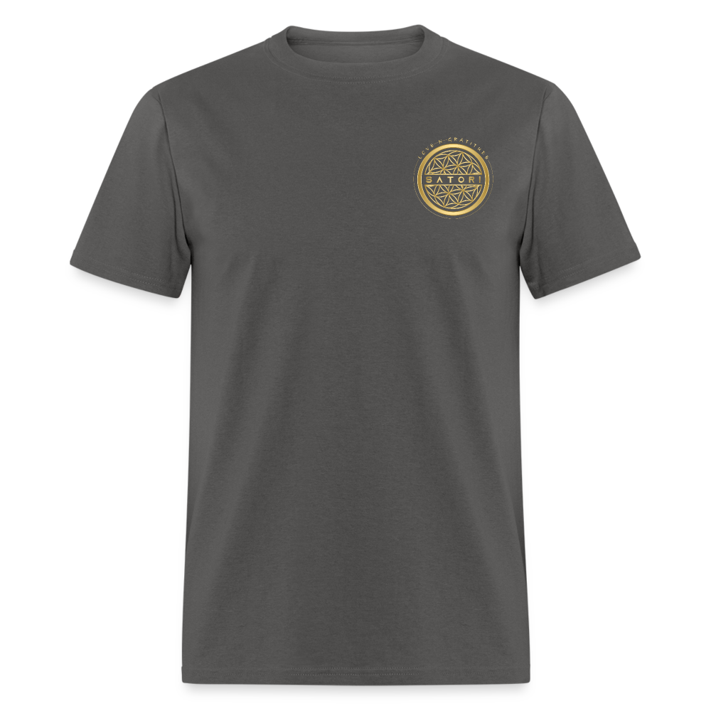 Men's T-Shirt Satori Logo's - charcoal