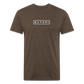 Fitted Cotton/Poly T-Shirt by Next Level - heather espresso