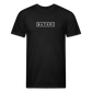 Fitted Cotton/Poly T-Shirt by Next Level - black