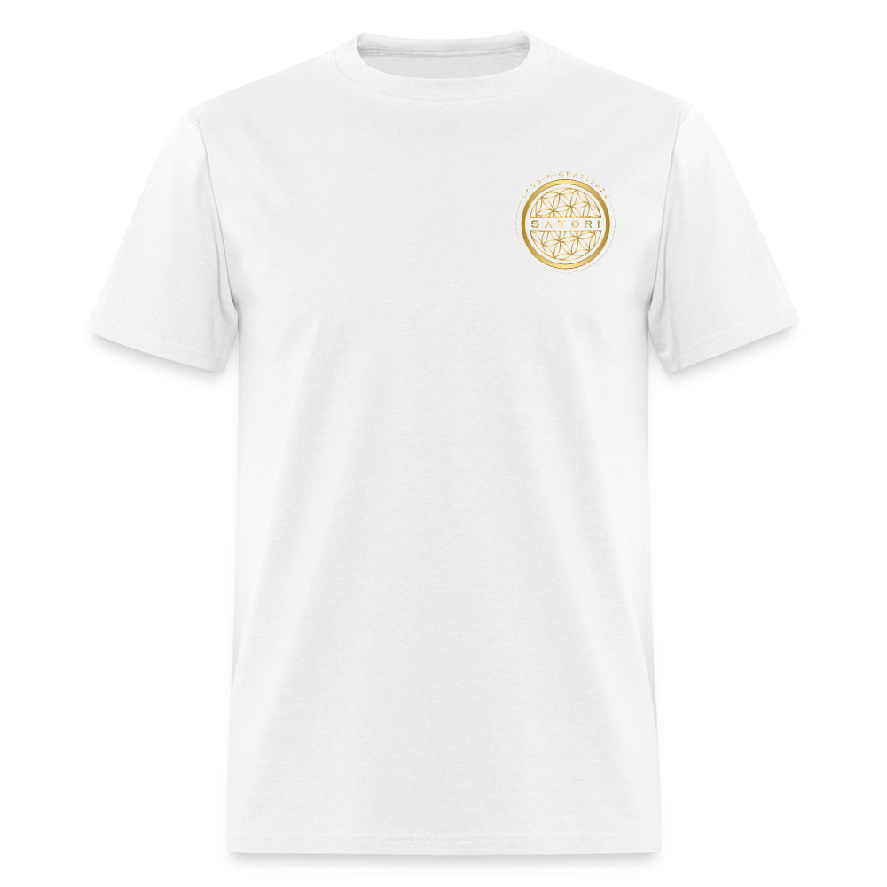 Men's T-Shirt Satori Logo's - white