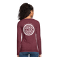 Women's Premium Long Sleeve T-Shirt - heather burgundy