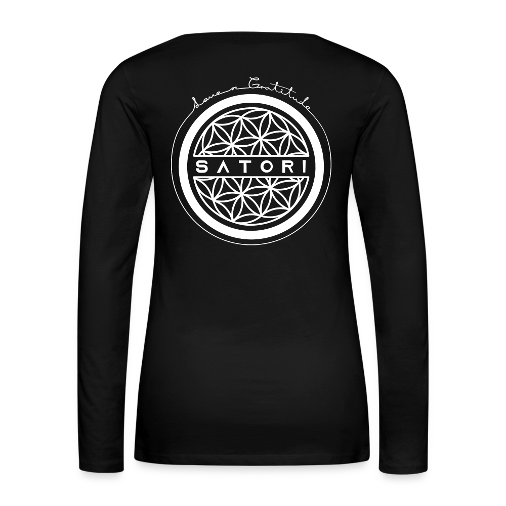 Women's Premium Long Sleeve T-Shirt - black