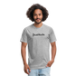 Fitted Cotton/Poly T-Shirt by Next Level - heather gray