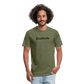 Fitted Cotton/Poly T-Shirt by Next Level - heather military green