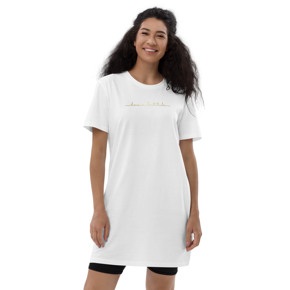 Organic cotton t-shirt dress