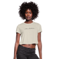 Women's Cropped T-Shirt Custom print front & Back - dust