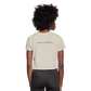 Women's Cropped T-Shirt Custom print front & Back - dust