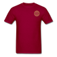 Men's T-Shirt Satori Logo's - dark red