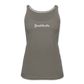 Women’s Premium Tank Top Gratitude - asphalt gray
