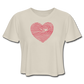 Women's Cropped T-Shirt - dust
