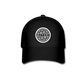 Baseball Cap Logo Front - Print on Back - black