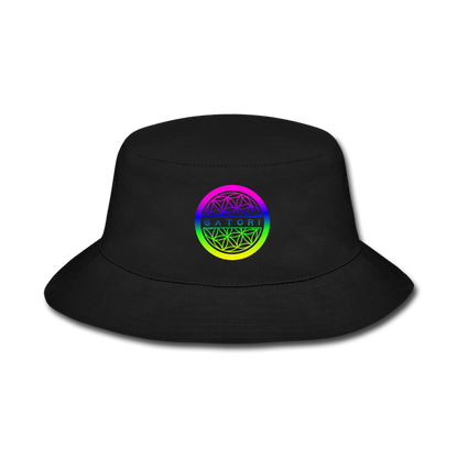 Bucket Hat Satori Logo & Gratitude - black
