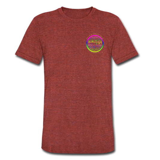 Unisex ComfortWash Garment Dyed T-Shirt - heather cranberry