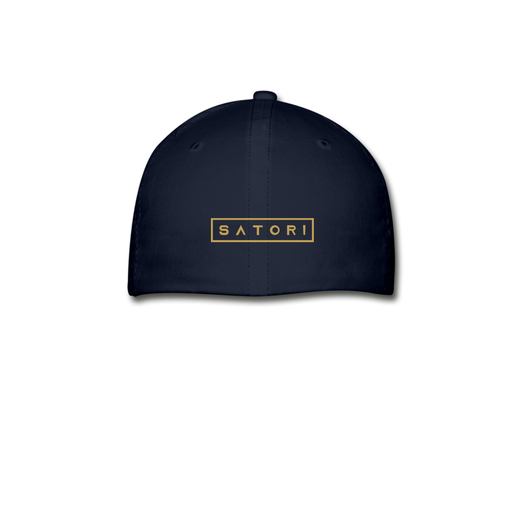 Baseball Cap Logo Front Logo front & Back - navy