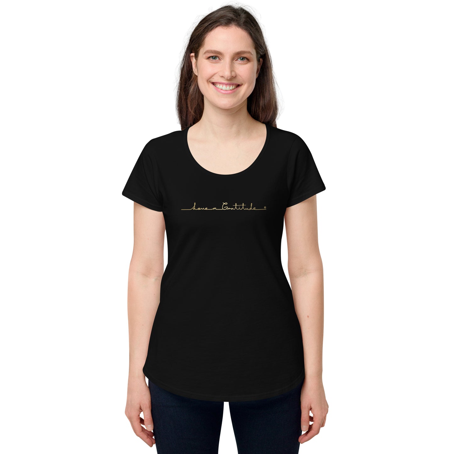 Women’s round neck tee