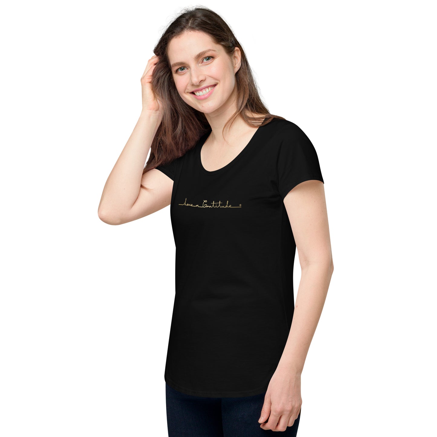 Women’s round neck tee