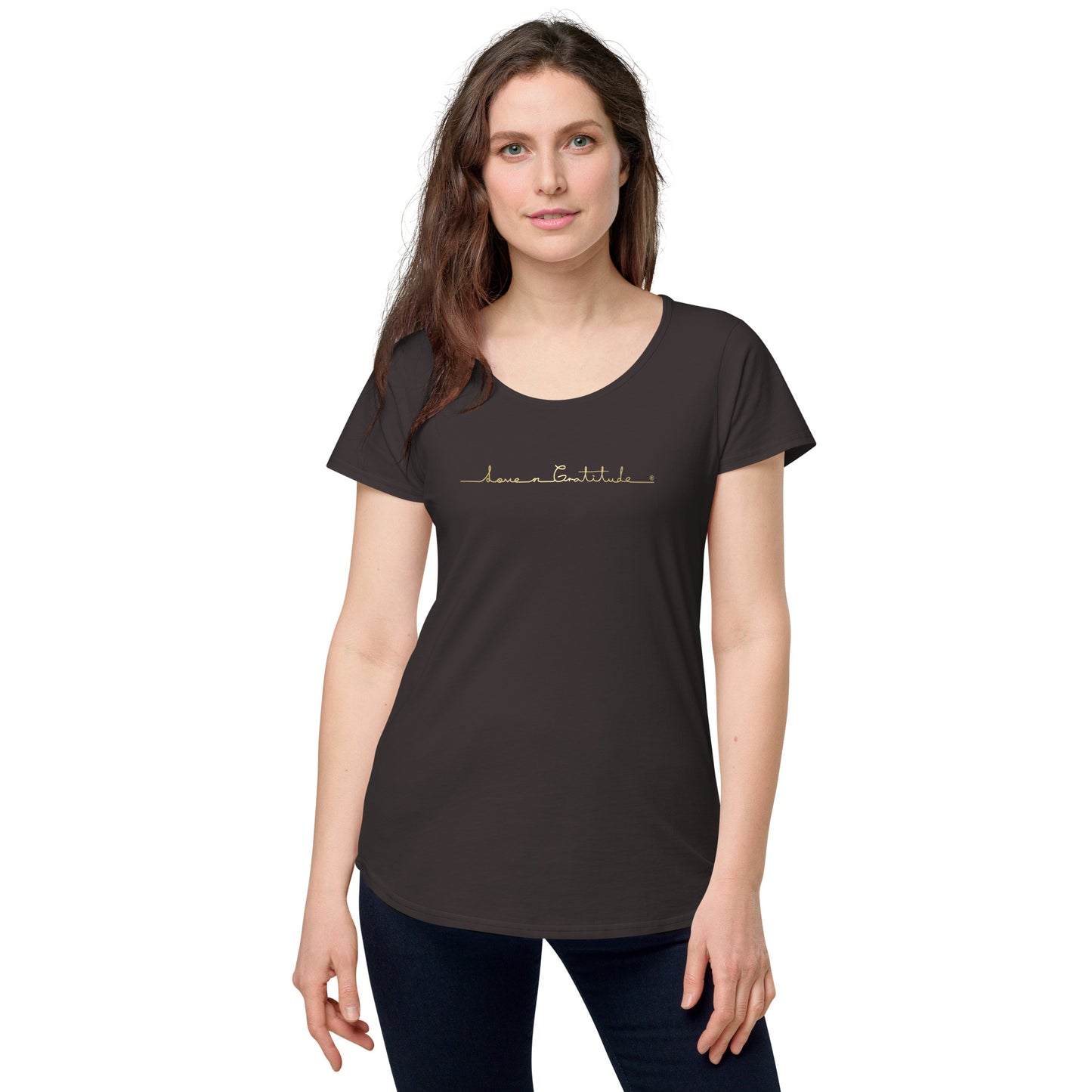 Women’s round neck tee