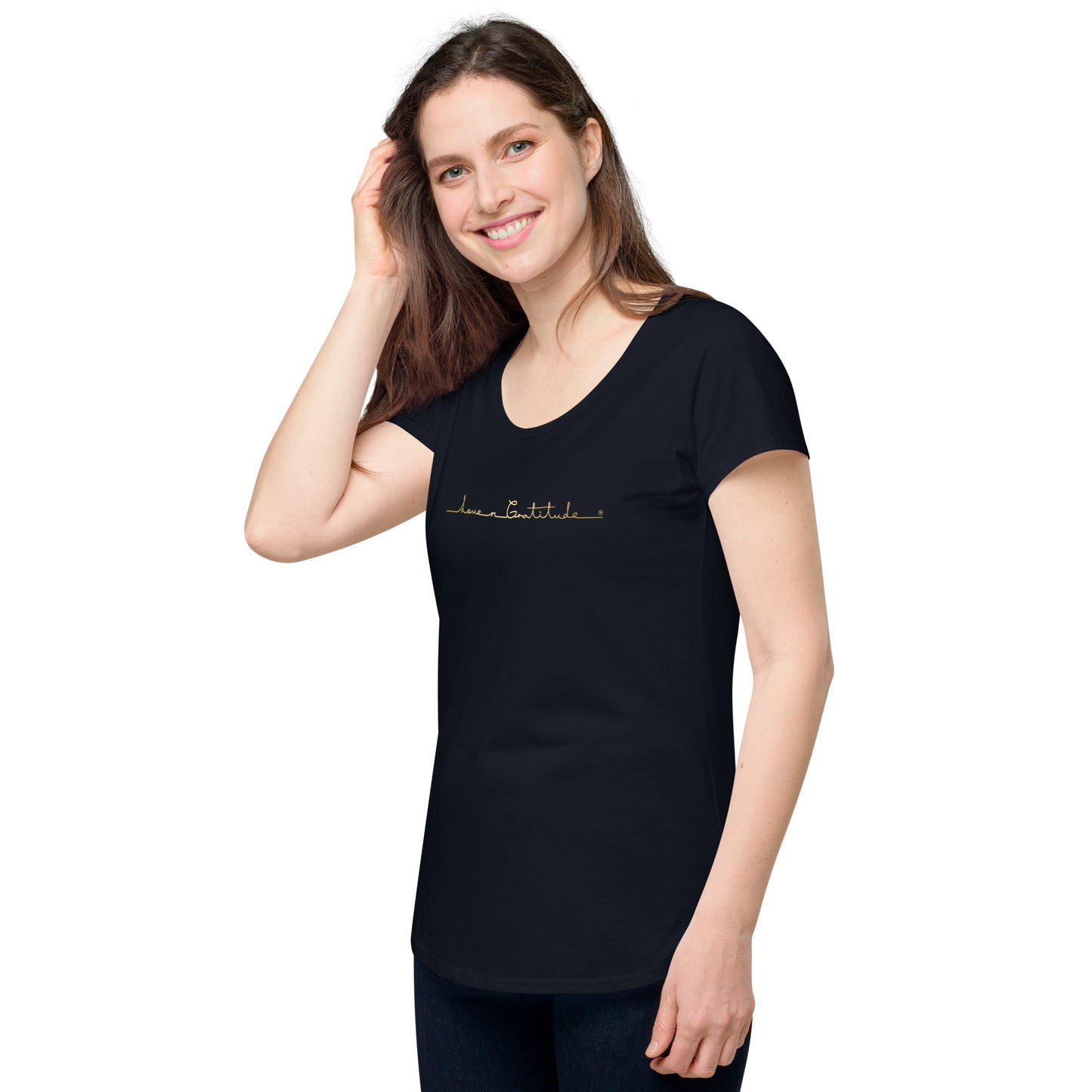 Women’s round neck tee