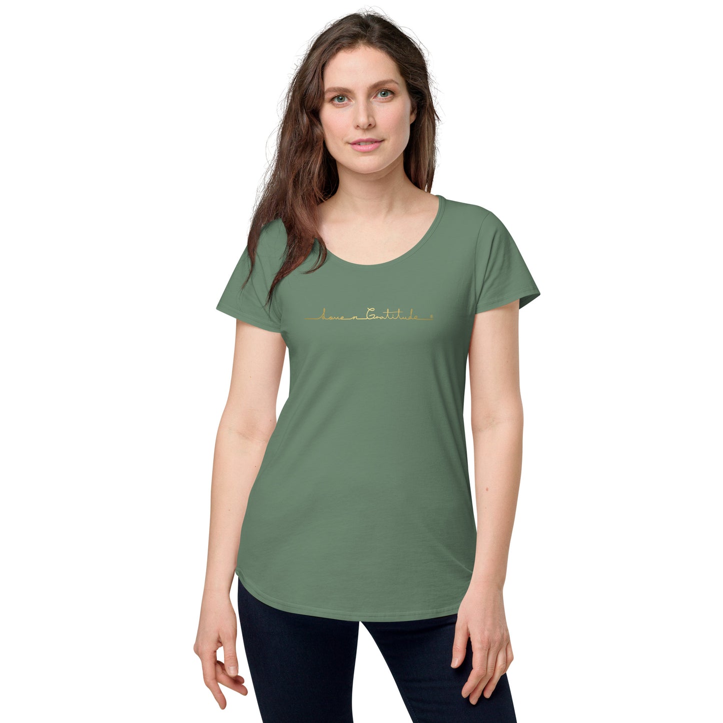 Women’s round neck tee